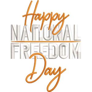 National Freedom Day Orange