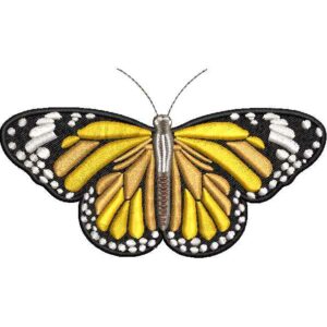 Yellow Beautiful Butterfly Design