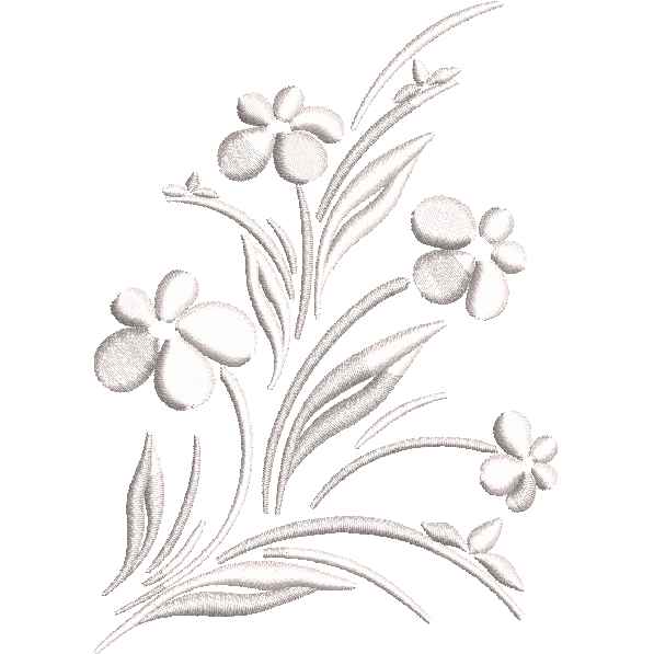 Flower White Design