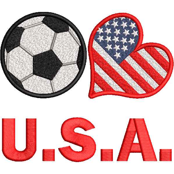 Soccer USA Sport Design
