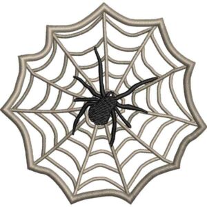 Spider With Web Design