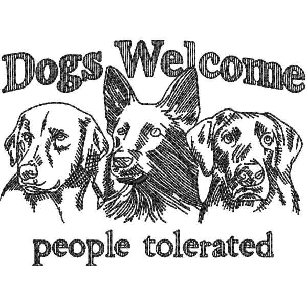 Dogs Welcome Design