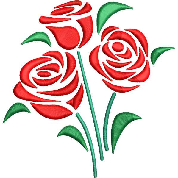 Classic Rose Flower Design