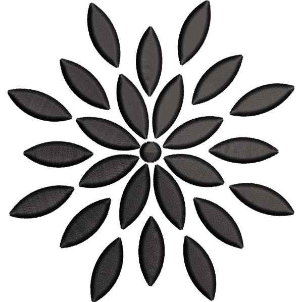 Star Shape Flower Design