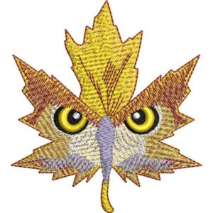 Owl Leaf Design