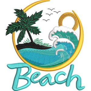 Beach Scenery Design