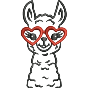 Sheep with Glasses Design