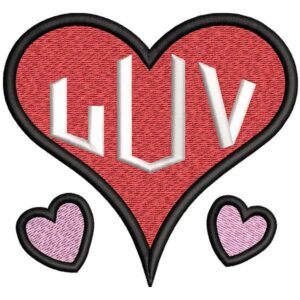Love Drawn Hearts Design
