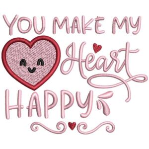 Happy Heart Cute Design