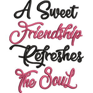 A Sweet Friend Refresh Soul Design