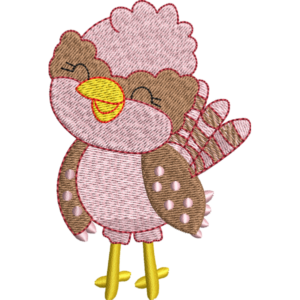 Kookaburra Embroidery Design