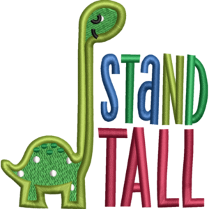 Stand Tall Dinosaur Design