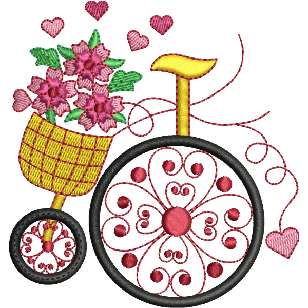 Flower Basket Cycle Design