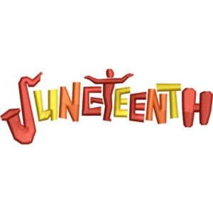 June Teenth Letter Design