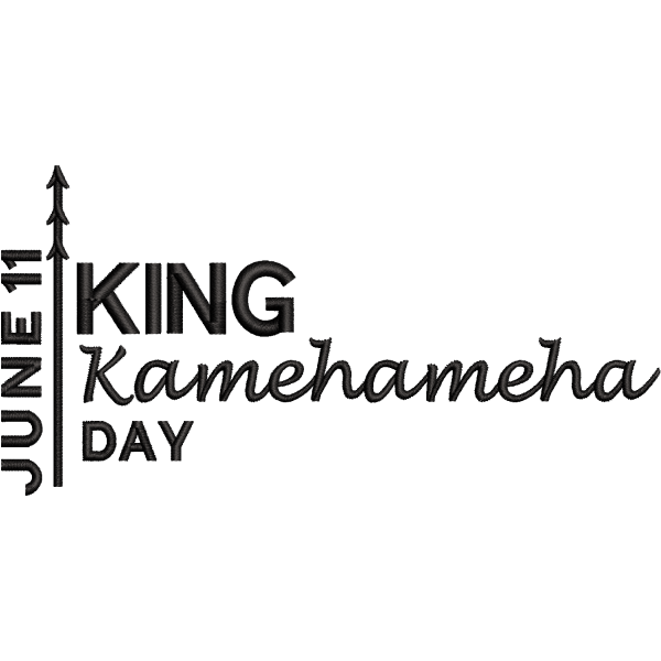 King Kamehameha Day Design