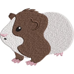 Hamsters Embroidery Design