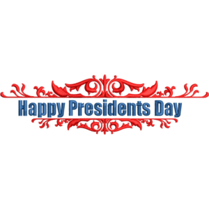 Presidents Day Letter Design