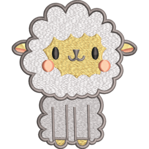 Cute Face Sheep Design