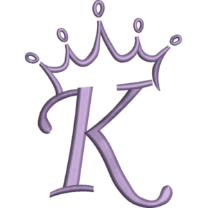 Crown Letter K Design