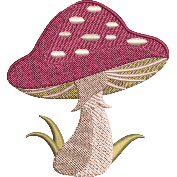 Dotted Mushroom Design