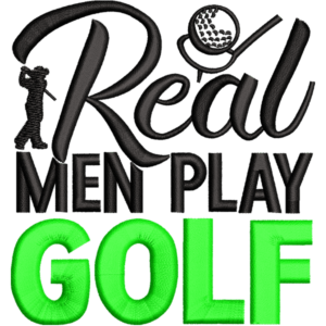 Golf Text Design
