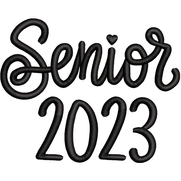 Senior Text 2023 Design