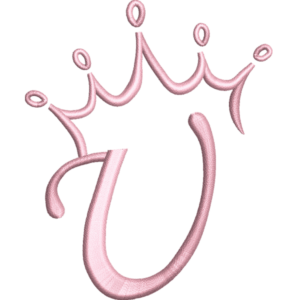 Crown Letter U Design