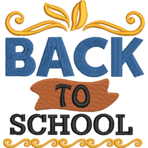 Back To School Text Design