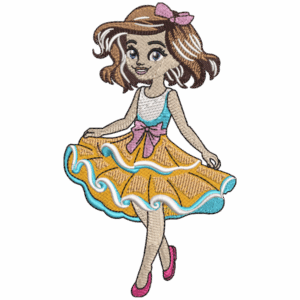 Dancing Girl Design