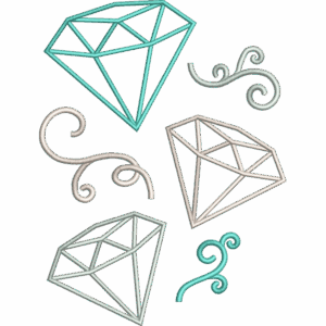Diamond Embroidery Design
