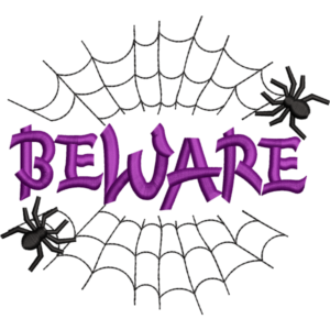 Beware Halloween Design