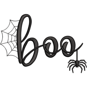 Boo Halloween Design