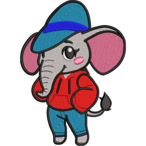Cute Cartoon Elephant Design