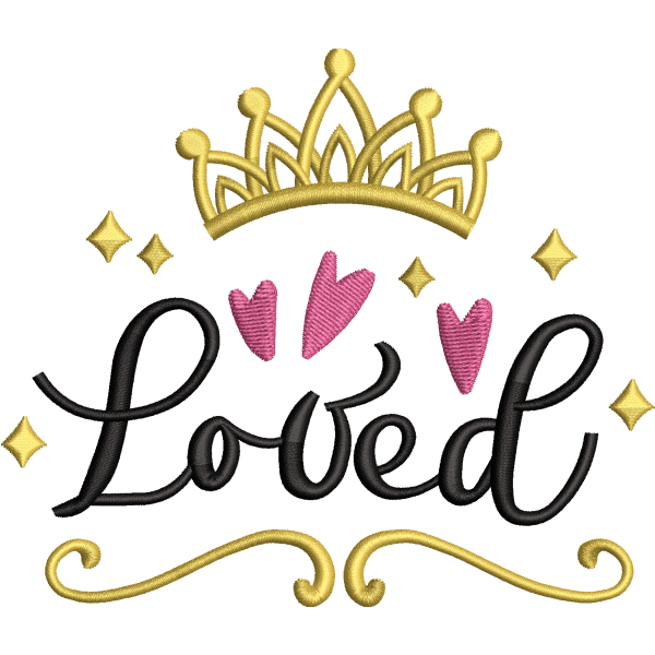 Loved Crown Design