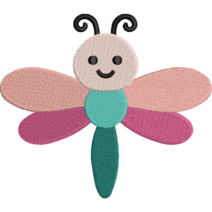 Smiling Butterfly Design