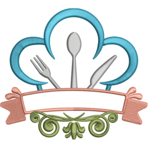 Chef Utensils Frame Design