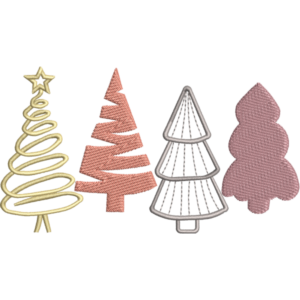 Christmas Trees Collection Design