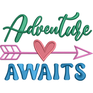 Adventure Awaits Arrow Design